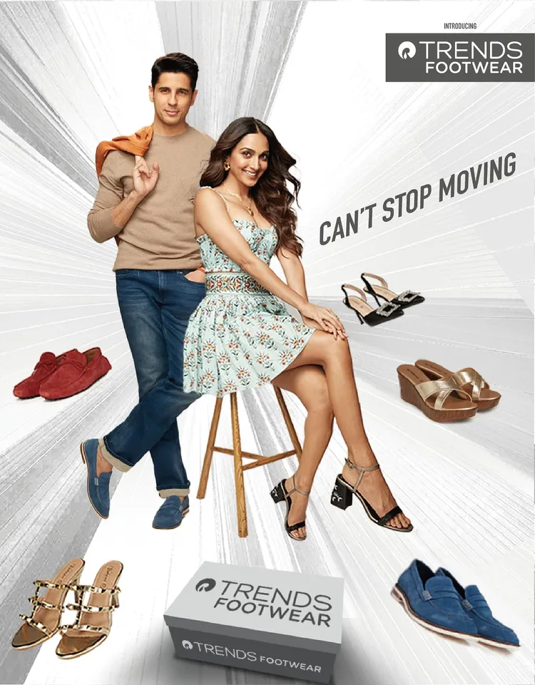Reliance Retail ropes in Kiara Advani and Sidharth Malhotra as brand ambassadors for Trends Footwear