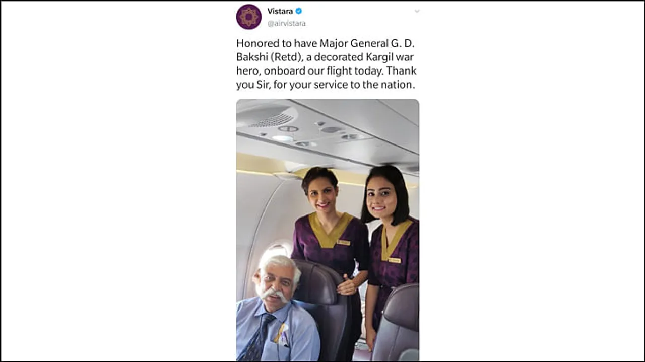 Twitter - Vistara Lessons: Delete or Defend?