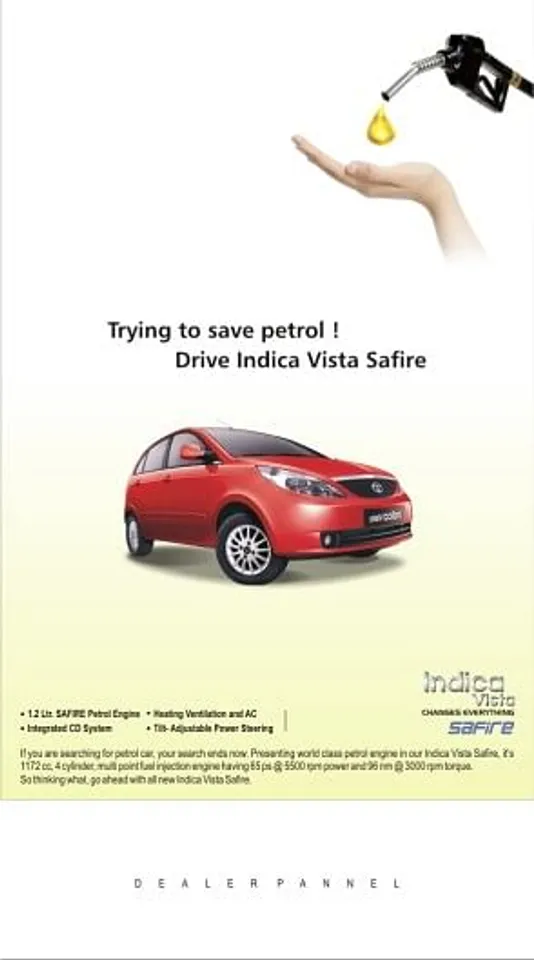 Tring to save petrol