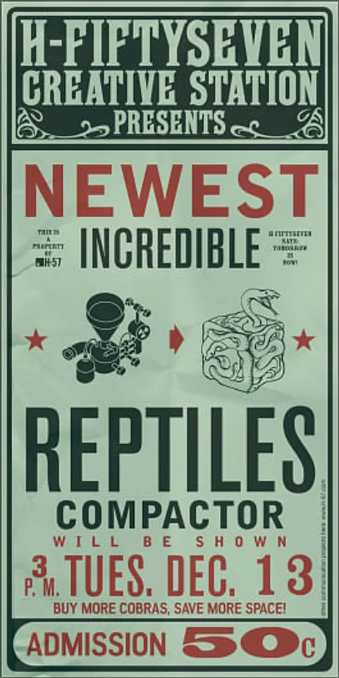 Reptiles compactor