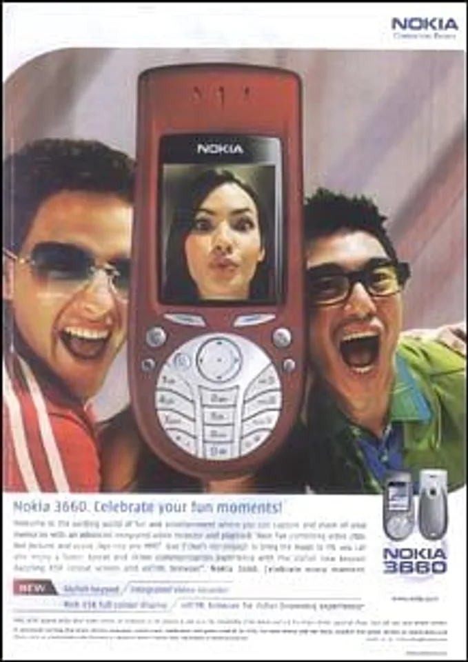 Nokia 3660. Celebrate your fun moments!