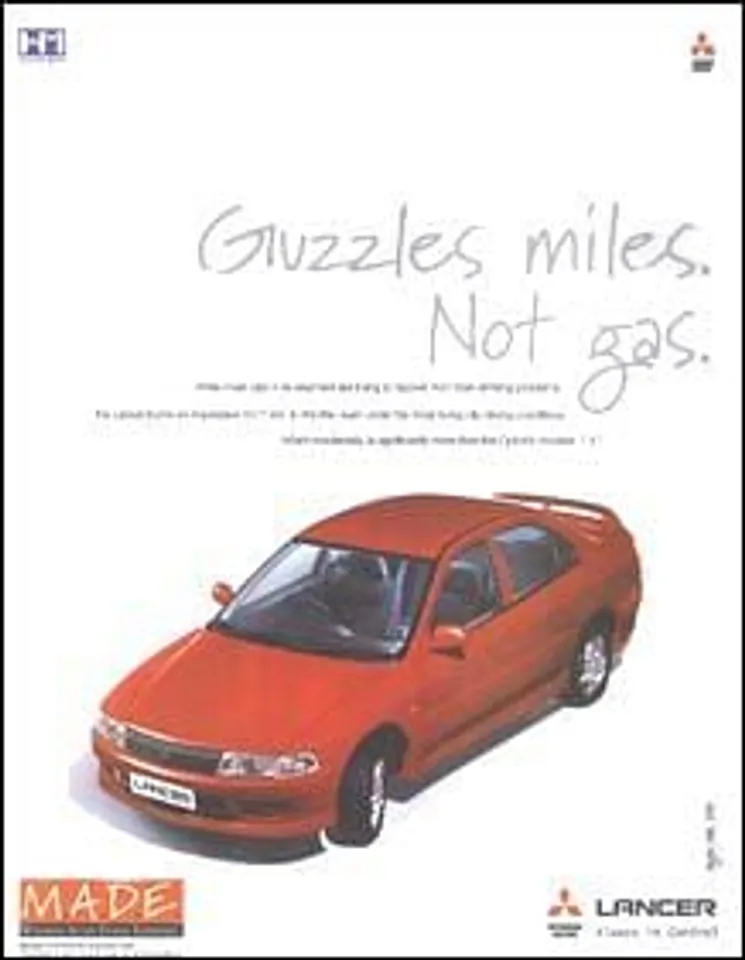 Guzzles miles.Not gas.