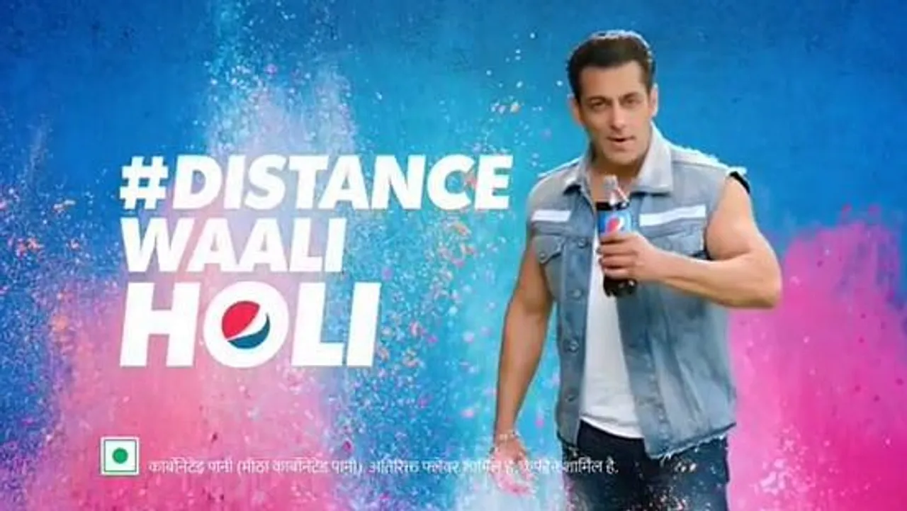 'Bhai' ne bola "yeh distance wali Holi hai” in new Pepsi spot