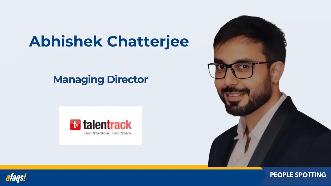 Talentrack onboards Abhishek Chatterjee as managing director
