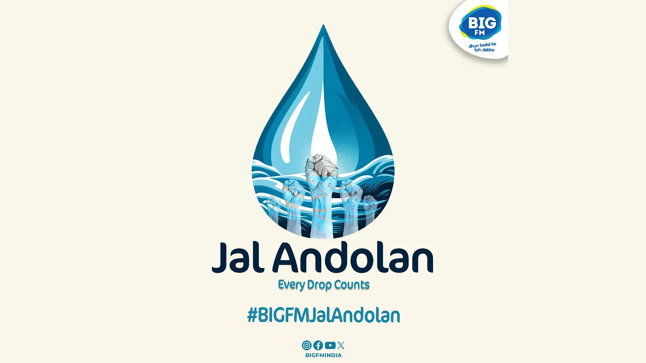 BIG FM's 'Jal Andolan' campaign combats water wastage, distributes conserved water to drought-affected areas