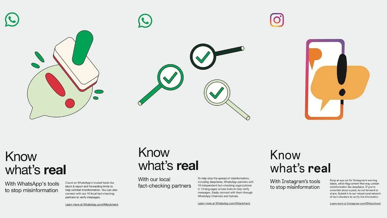 Meta launches 'Know What's Real' campaign to combat misinformation