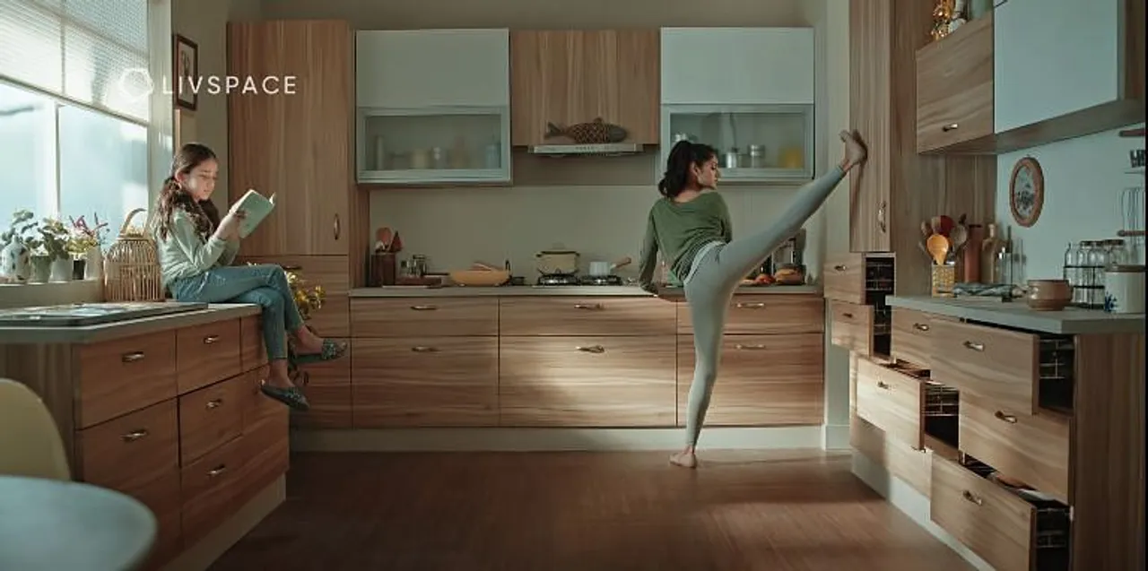 Livspace's new campaign comes with an advisory - don't try this at home