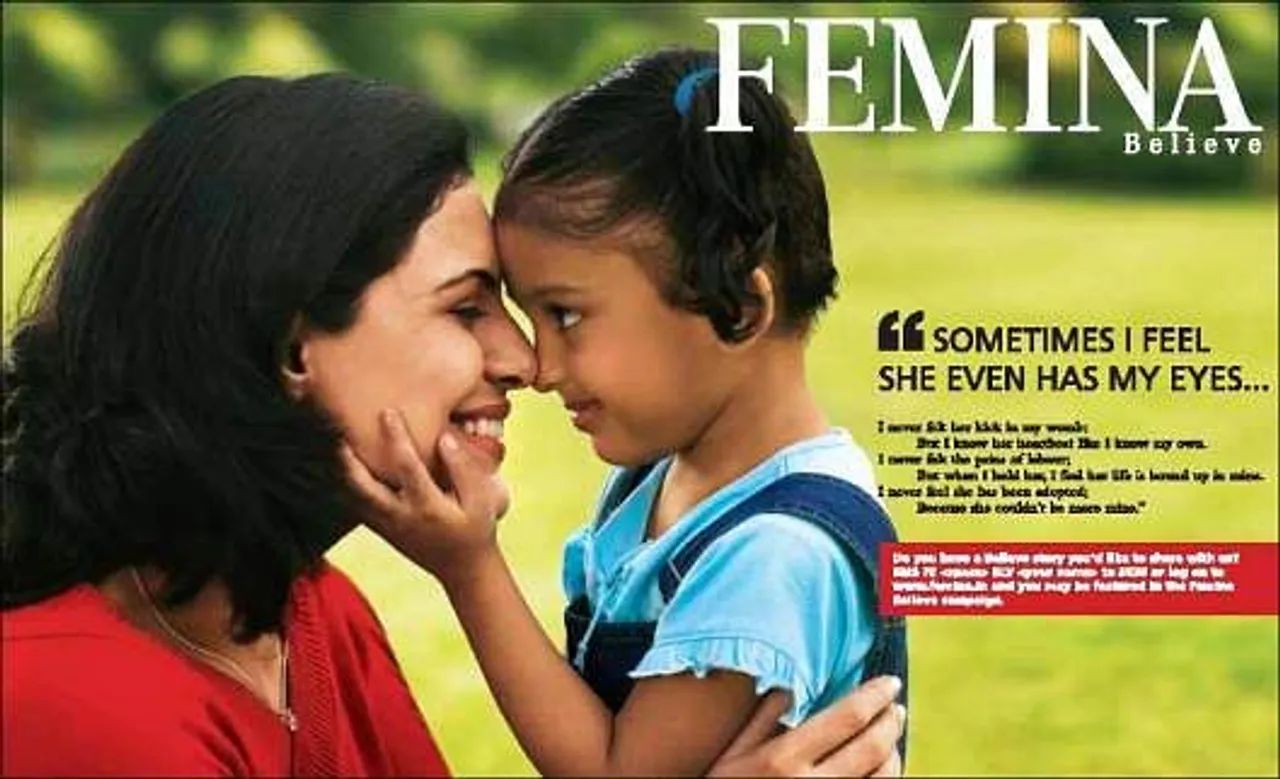 "Sometimes I feel she even has my eyes...