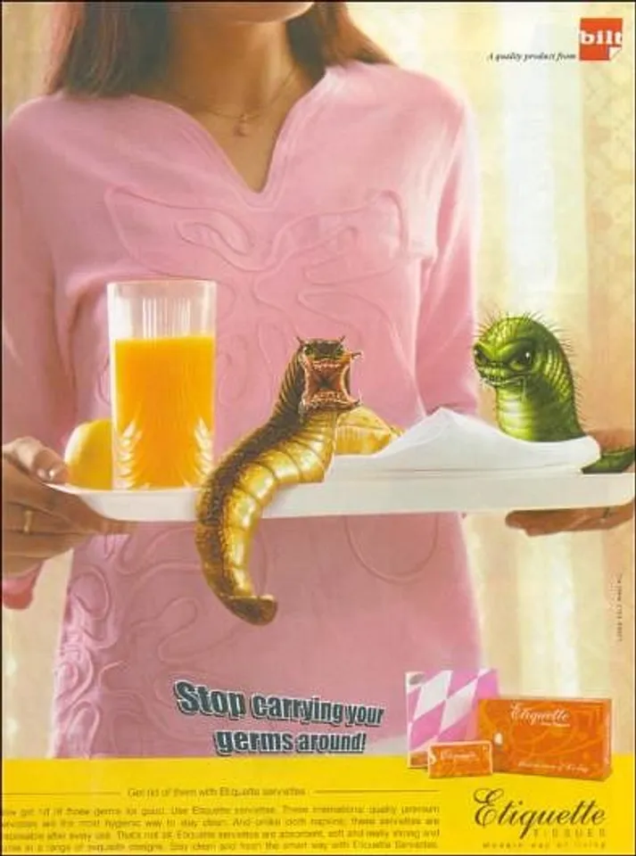 Stop carrying your germs around!