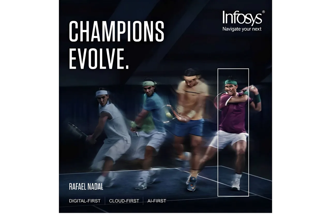Infosys partners with Rafael Nadal for digital transformation in Tennis ecosystem
