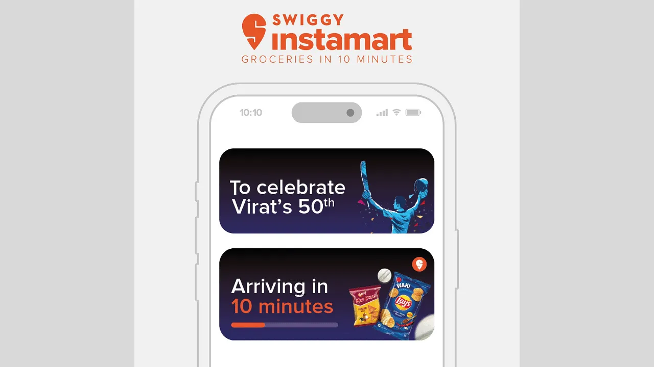 Swiggy Instamart unveils moment marketing initiative amidst India's dominance in CWC 2023