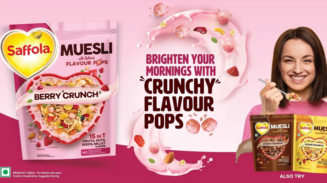Marico expands its breakfast portfolio with Saffola Muesli