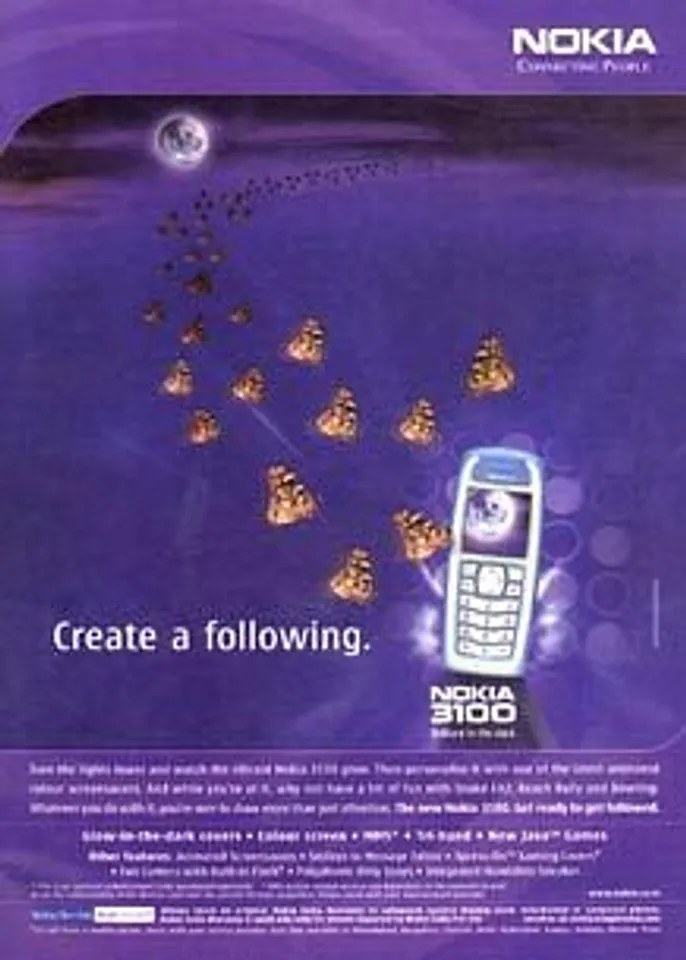 Create a following.