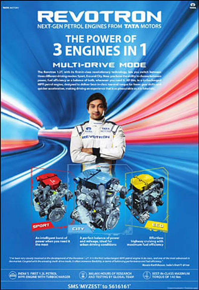 Rediffusion Y&R Bags Creative Duties of Tata Motors' Revotron Petrol Engine