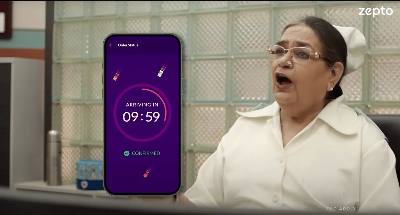 Usha Uthup stars in Zepto's latest quick grocery delivery ad