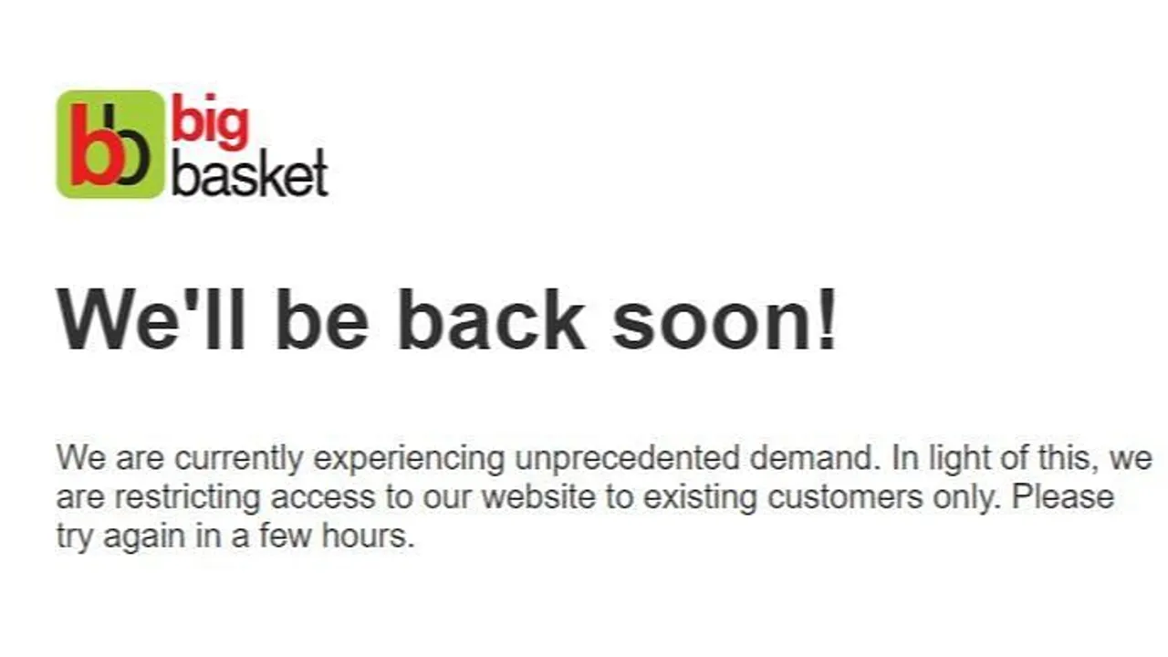 Day one of India’s 21-day lockdown cripples its online delivery giants