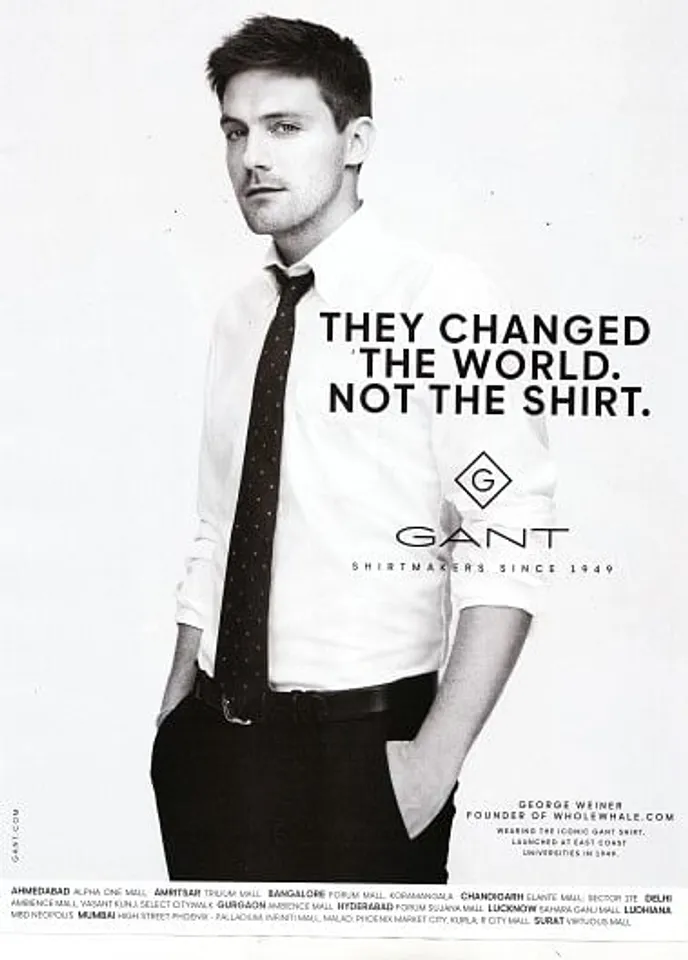 They changed the world. Not the shirt