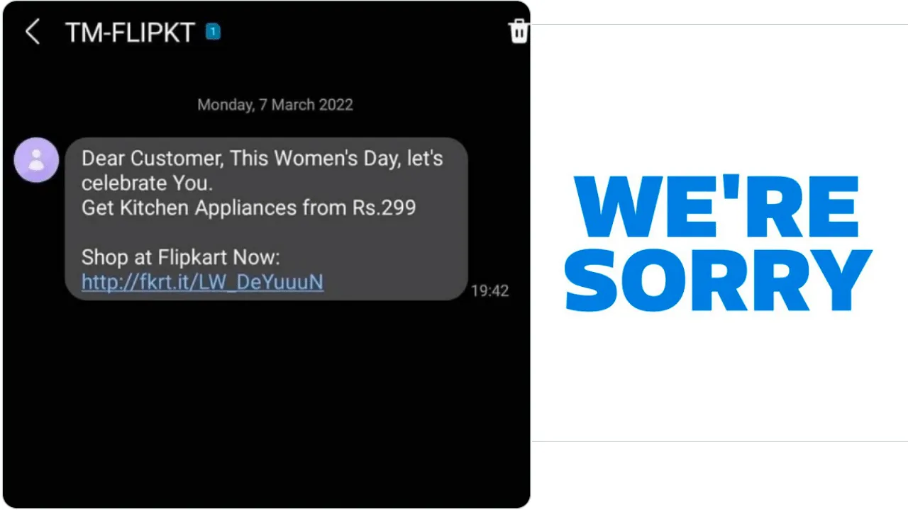 Flipkart offers deals on kitchen appliances for Women’s Day; apologises