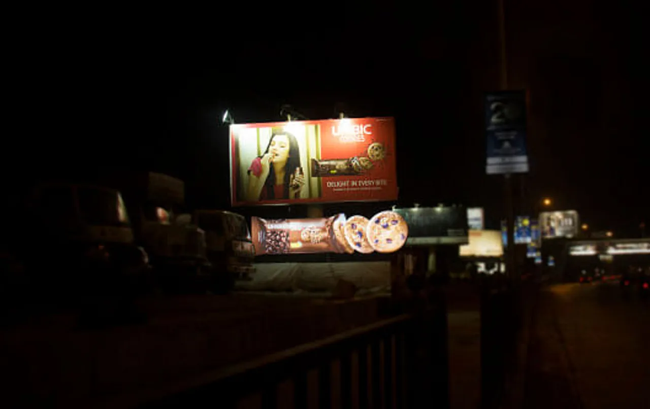 Hoarding in Night