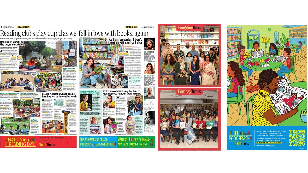 TOI Metro Supplements' integrated campaign, captivates readers nationwide
