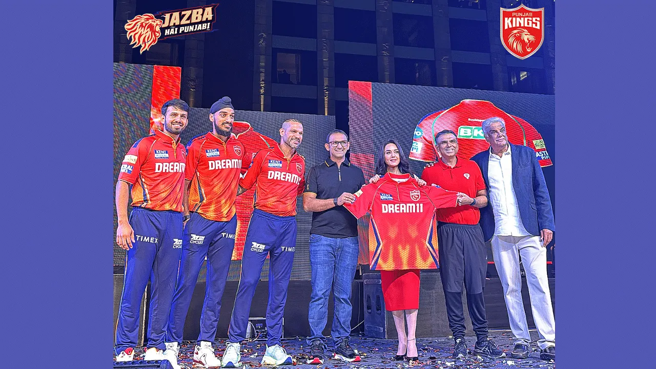 Punjab Kings announces Dream11 as title sponsor for IPL 2024
