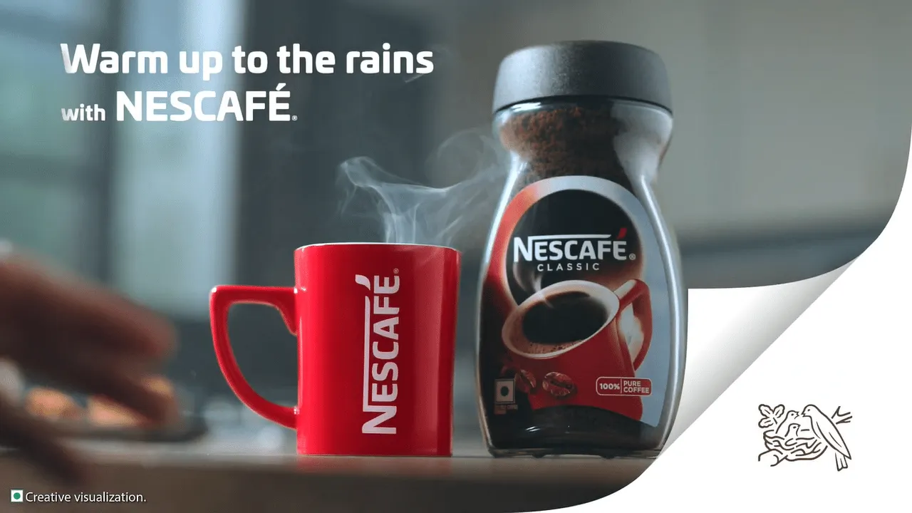Nescafe Classic’s ASMR ad suggests coffee-rains combo
