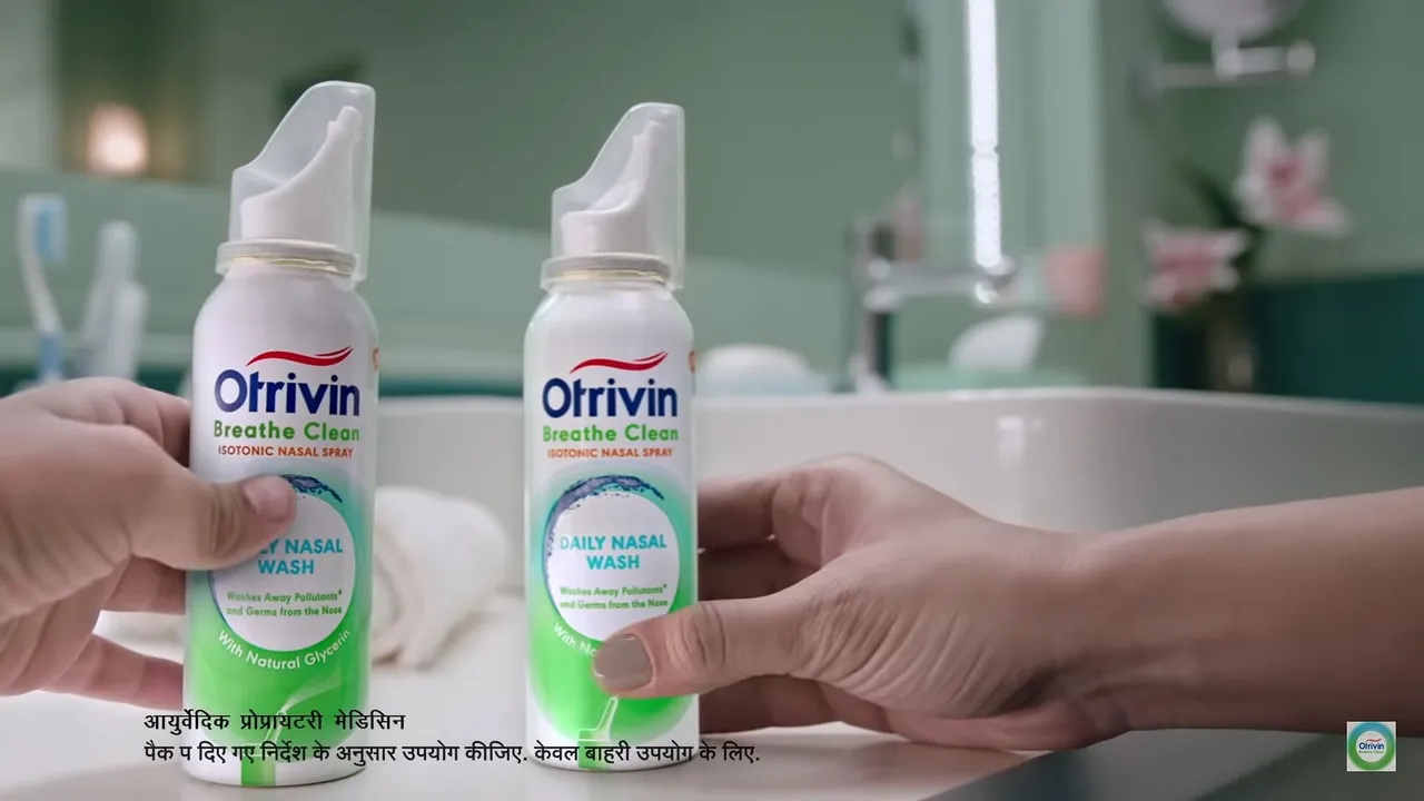 GSK advertises 'nose wash' product under Otrivin brand; hopes to supplement hand washing habit