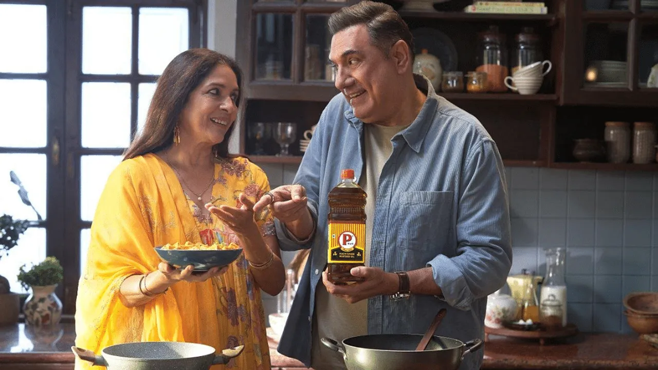P Mark Mustard Oil launches a new ad with Boman Irani and Neena Gupta 