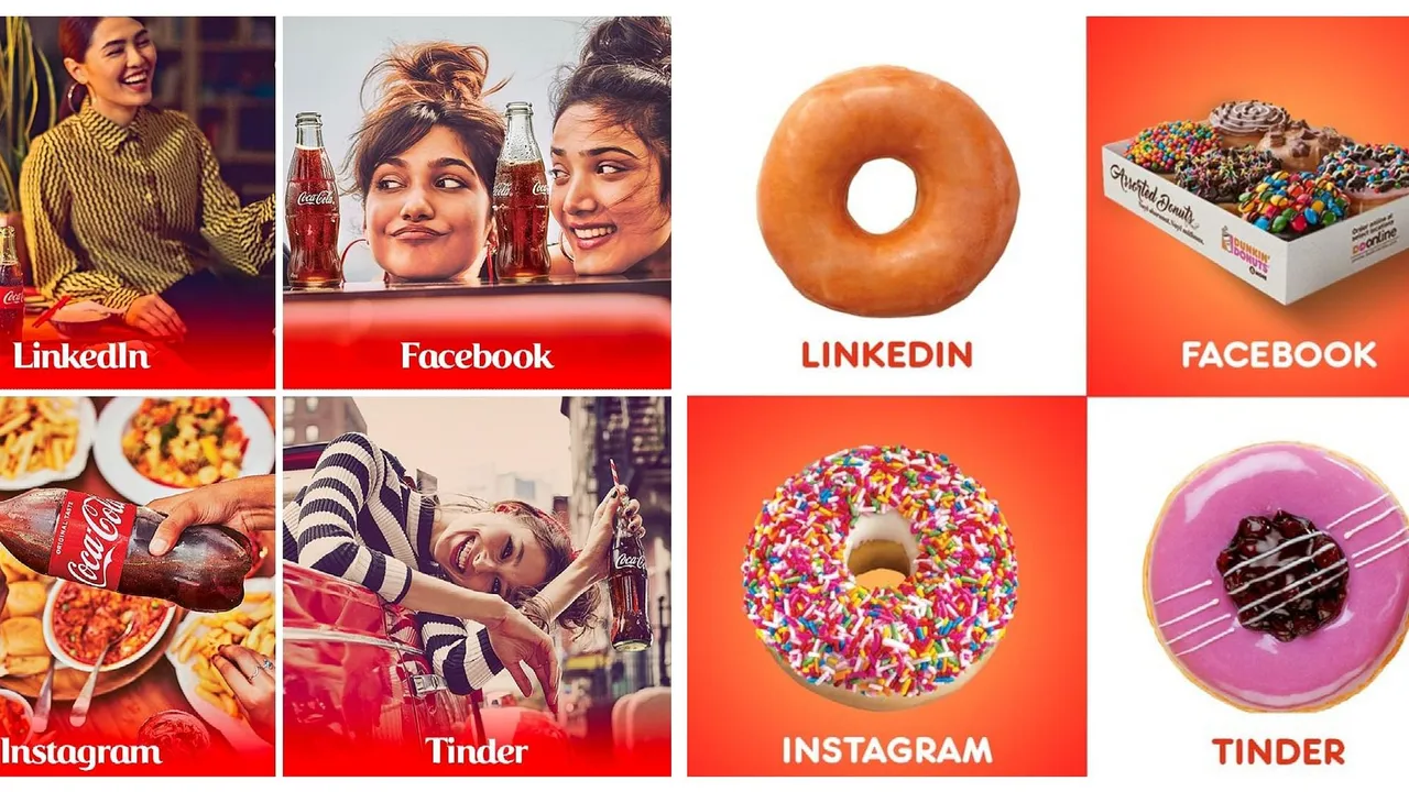 Brands look through Instagram, Tinder, Facebook, LinkedIn lens...