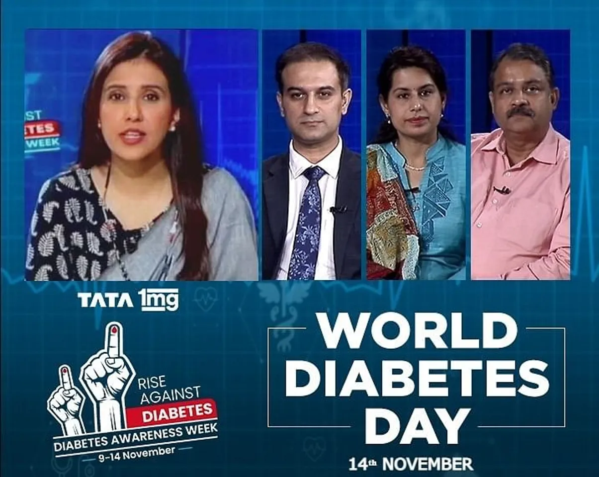 Tata 1mg launches #RiseAgainstDiabetes Campaign in Association with NDTV