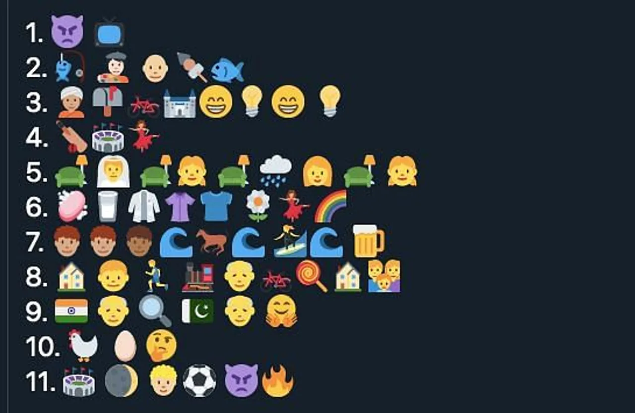 Can you guess the ads, based on these emojis?