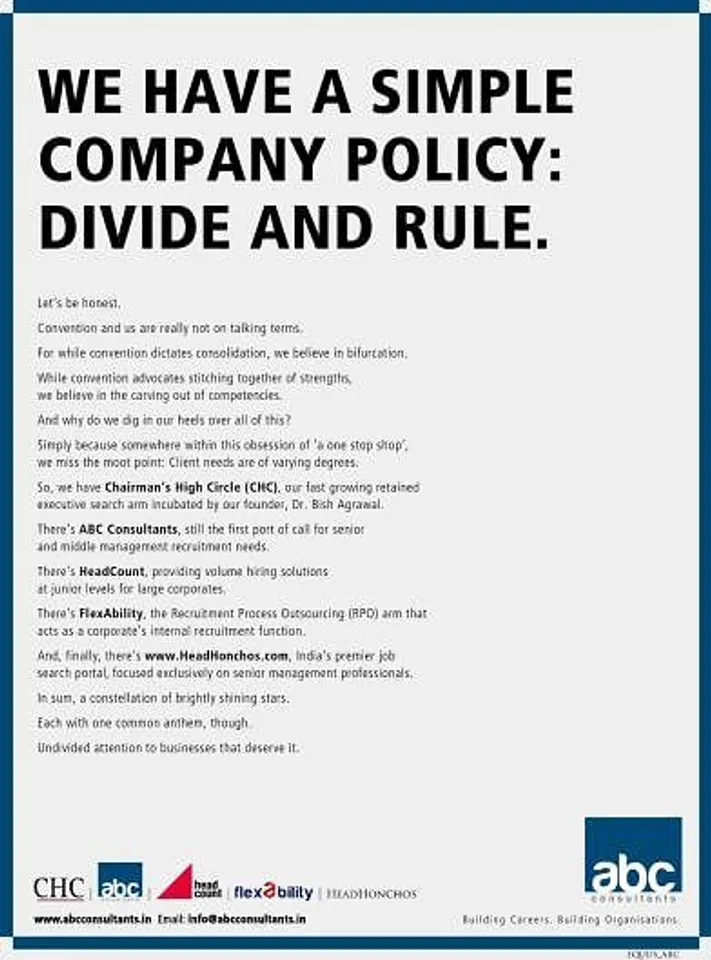 Divide and rule