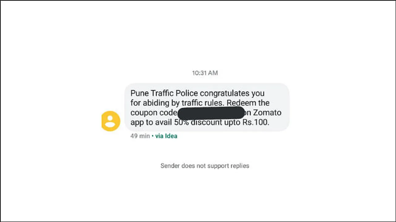 Follow traffic rules, get discount coupons in return