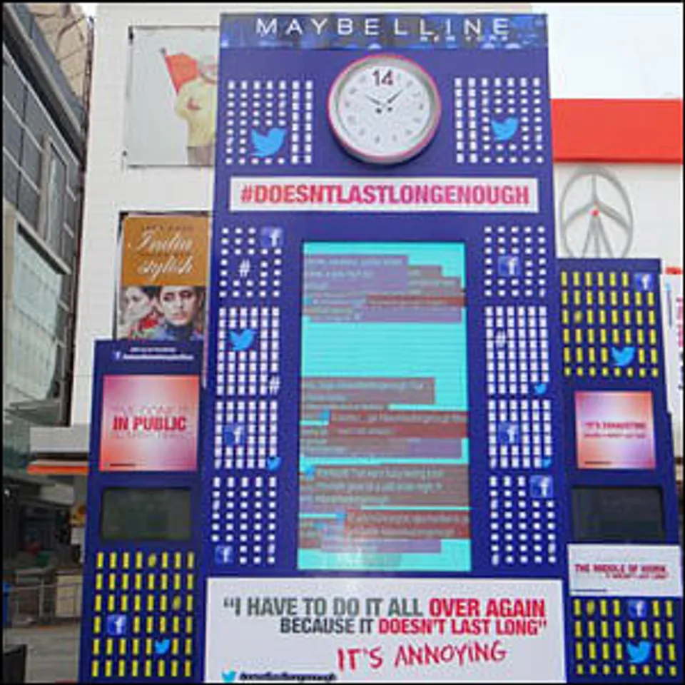 What #doesntlastlongenough, Maybelline asks women on Twitter