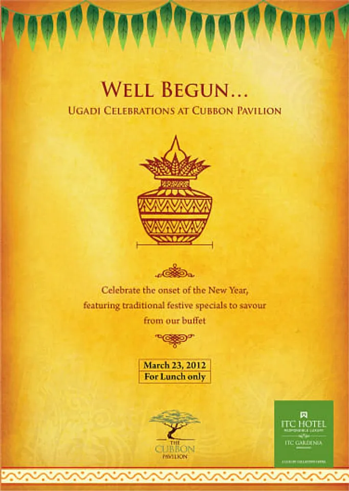 ITC Gardenia Ugadi Poster