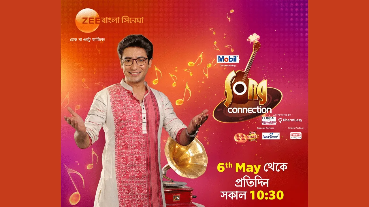 Zee Bangla Cinema presents 'Song Connection', a musical show hosted By Gourab Chakraborty