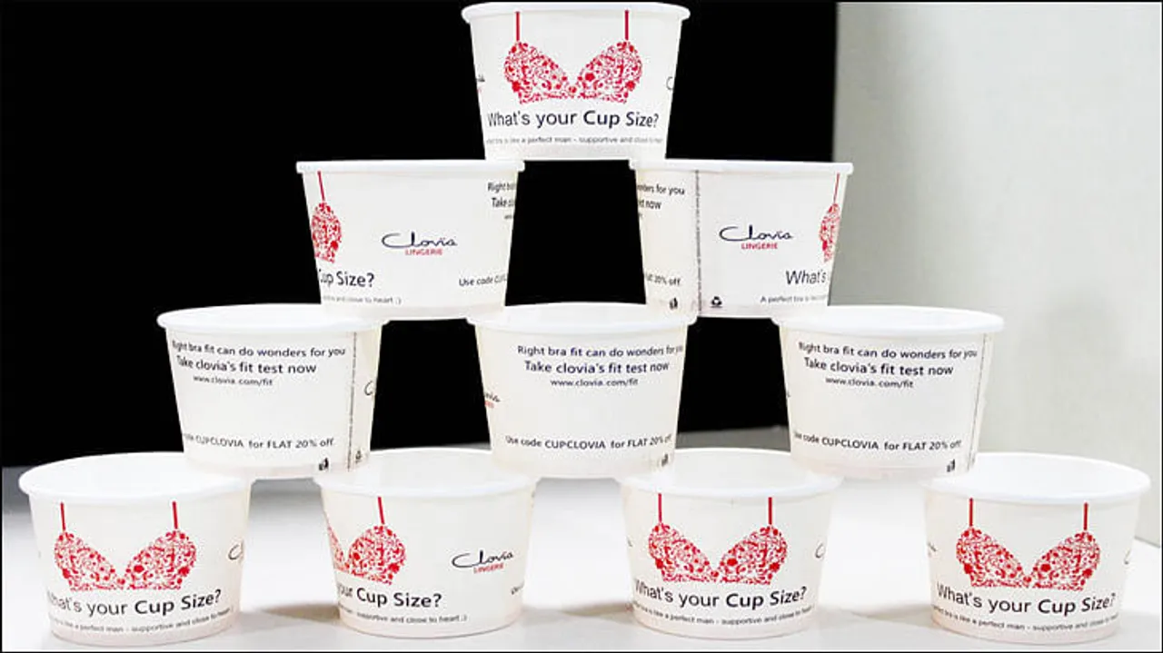 "What's your cup size", asks Clovia