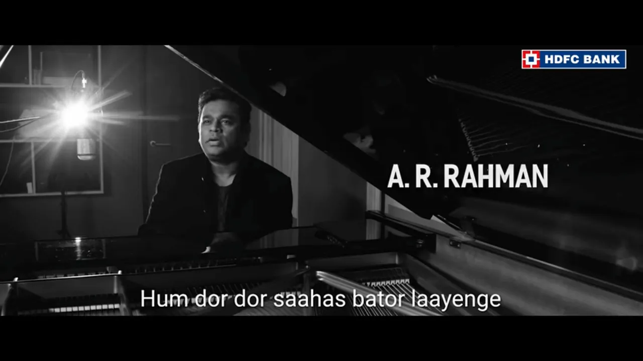 HDFC Bank, A.R. Rahman & Prasoon Joshi collaborate for 'song of hope'