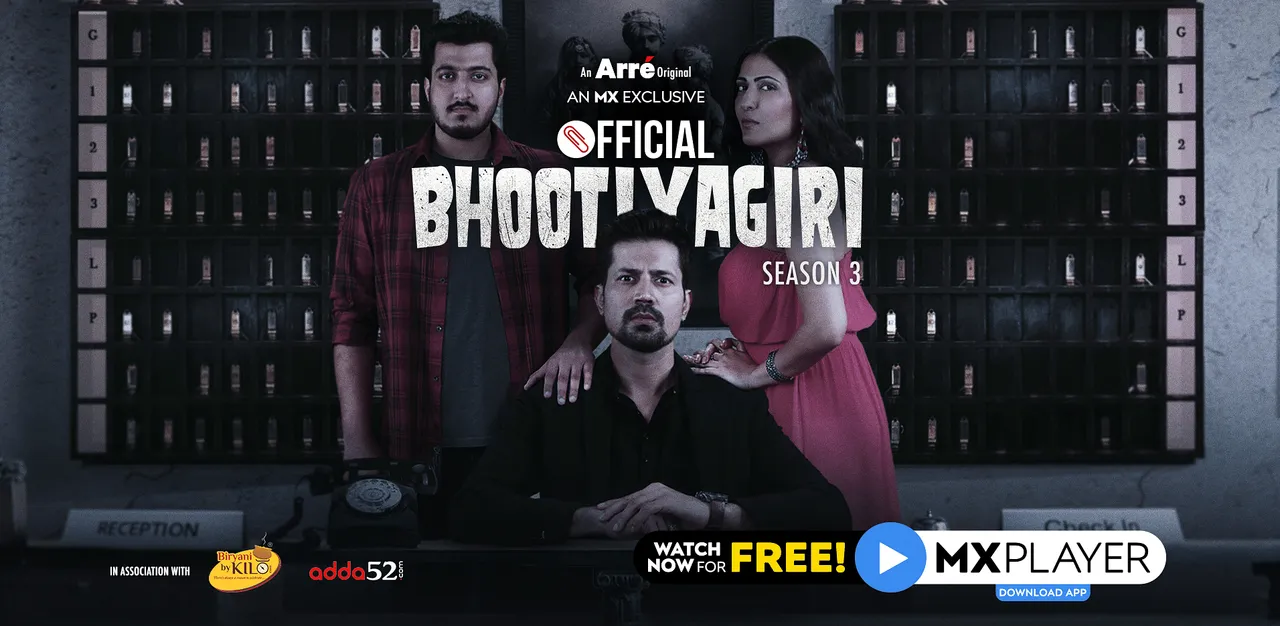 Arré is back with ‘Official Bhootiyagiri’, in an exclusive streaming partnership with MX Player