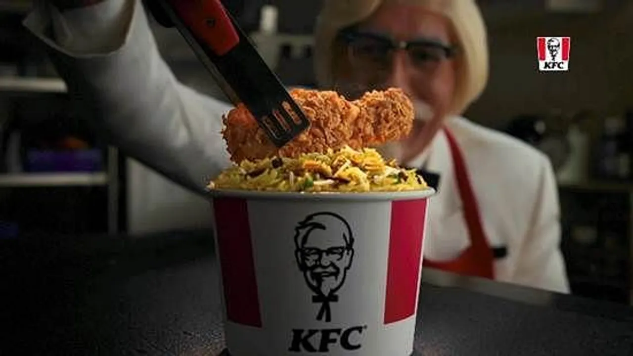 KFC’s Colonel Sanders has prepared a Biryani Bucket