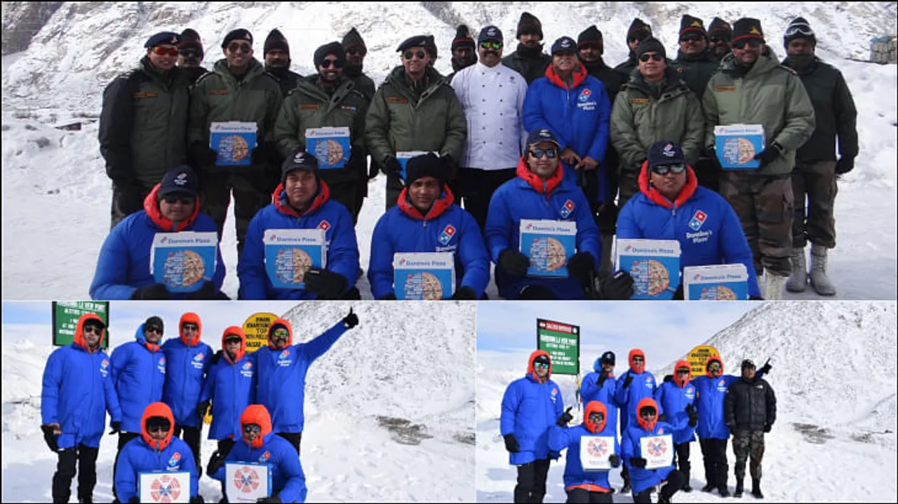 Domino’s delivers 4,000 pizzas to Siachen Glacier