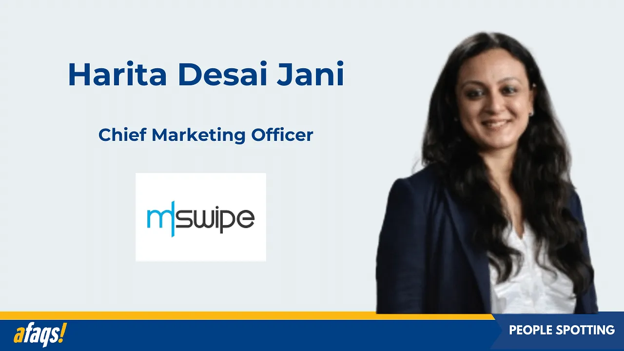 Harita Desai Jani elevated at Mswipe Technologies as CMO 