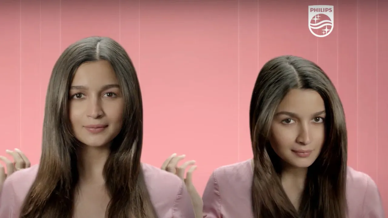 Philips' showcases its hair straightening range with a new campaign #YourHairYourWay featuring Alia Bhatt