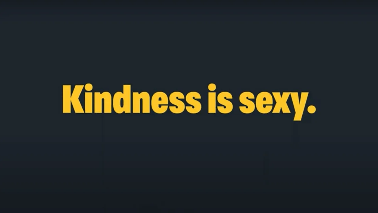 Bumble's latest 'Kindness is Sexy' ad soaks in the festive fervour