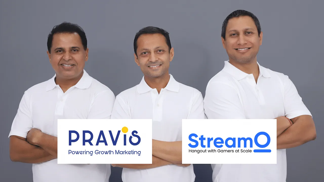 Vishal Gupta & Prashant Sinha’s venture Pravis acquires a stake in ad-tech gaming platform StreamO