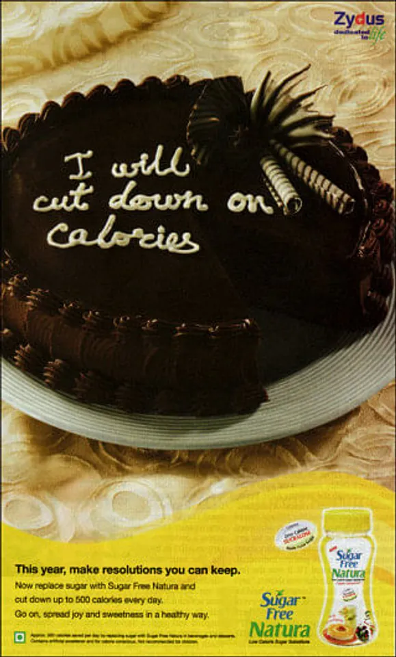 I will cut down on calories