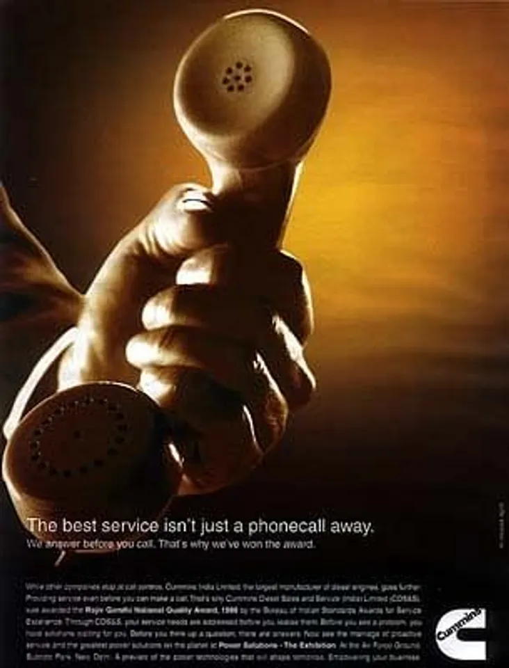 The best service isn't just a phonecall away.