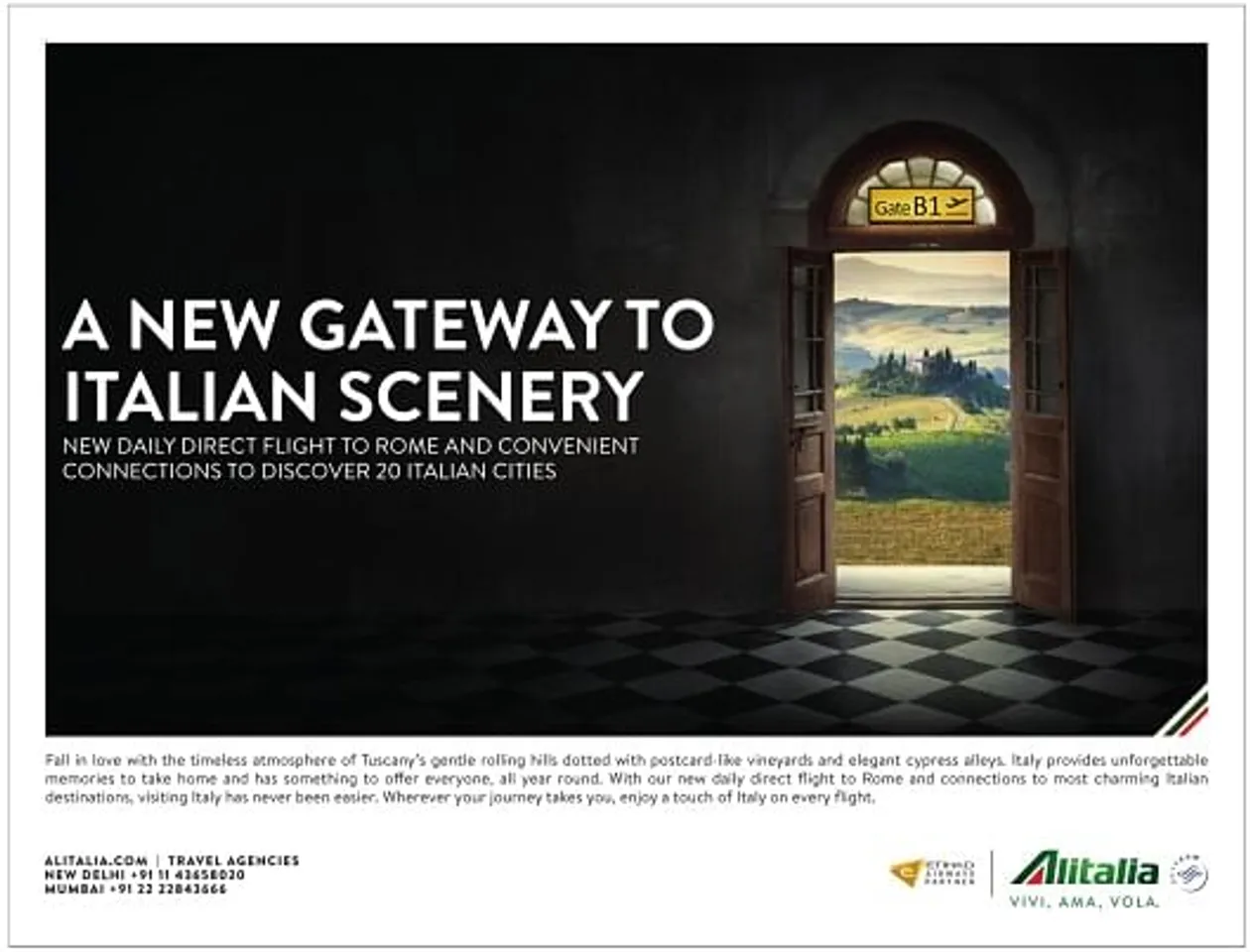 A new gateway to Italian scenery
