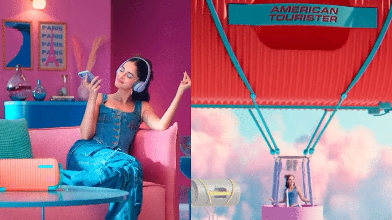 American Tourister teleports Ananya Panday to Rollioverse