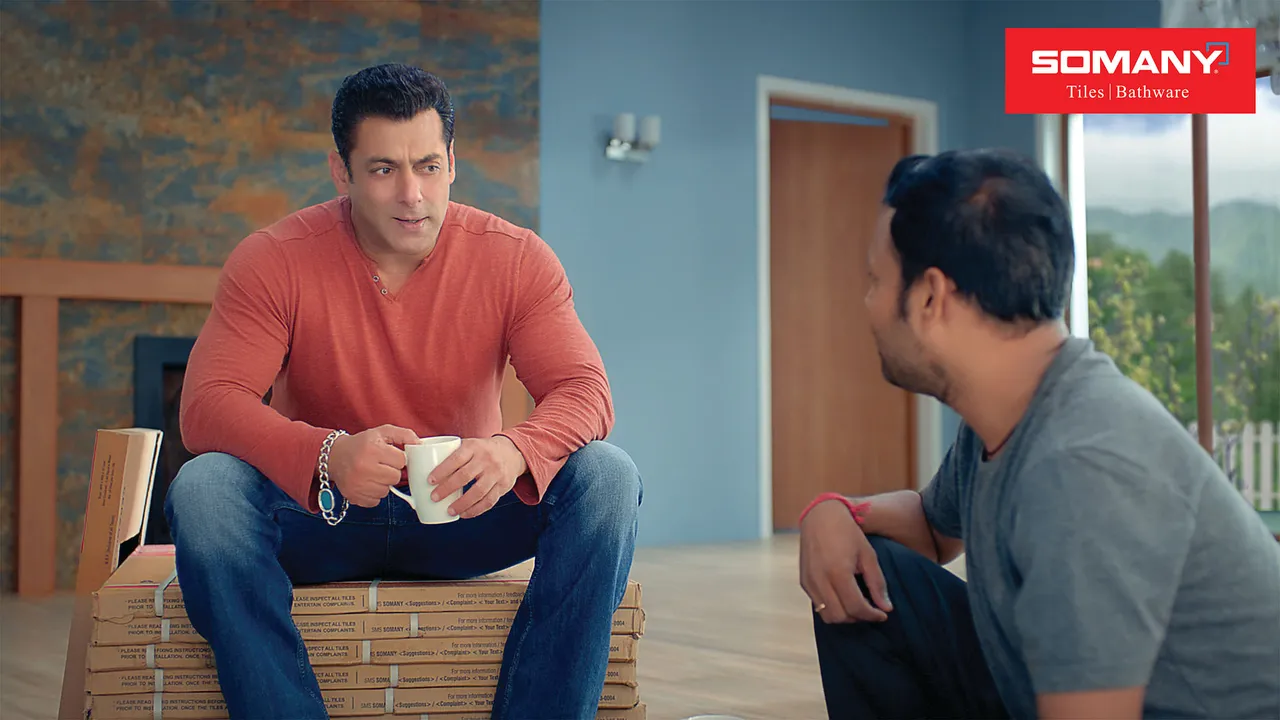 Somany Ceramics new brand campaign with Salman Khan